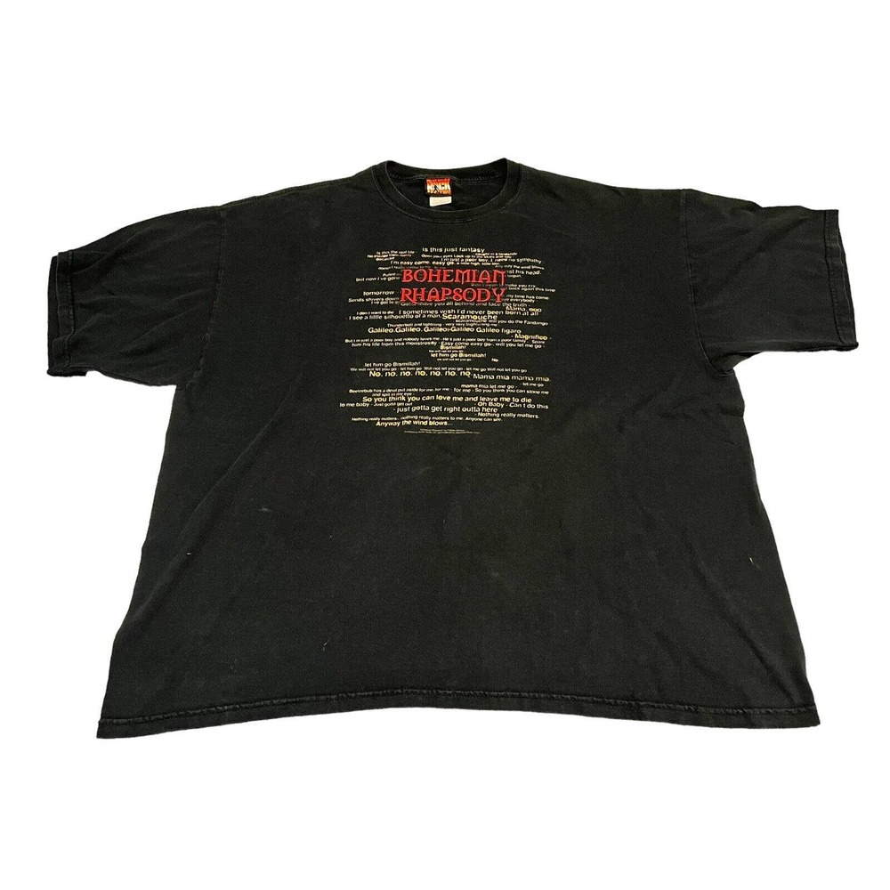Rare 3XL Vintage Queen Bohemian Rhapsody Y2K Freddie Mercury Classic Rock VTG